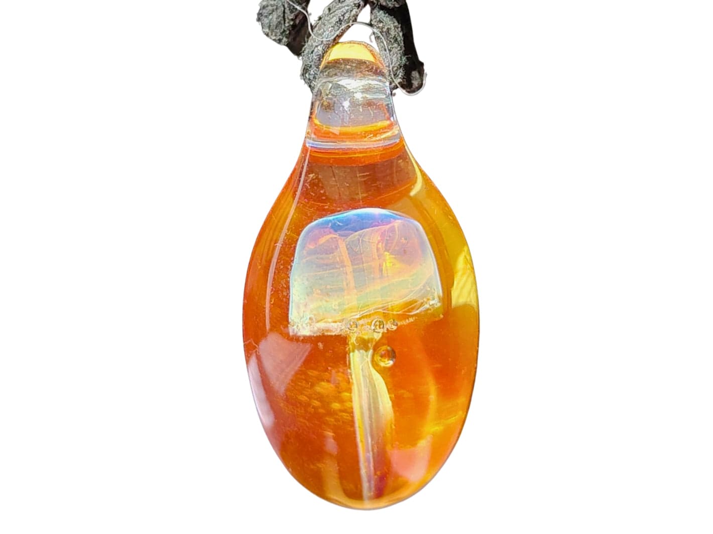 Mushroom Magic Amulett, orange