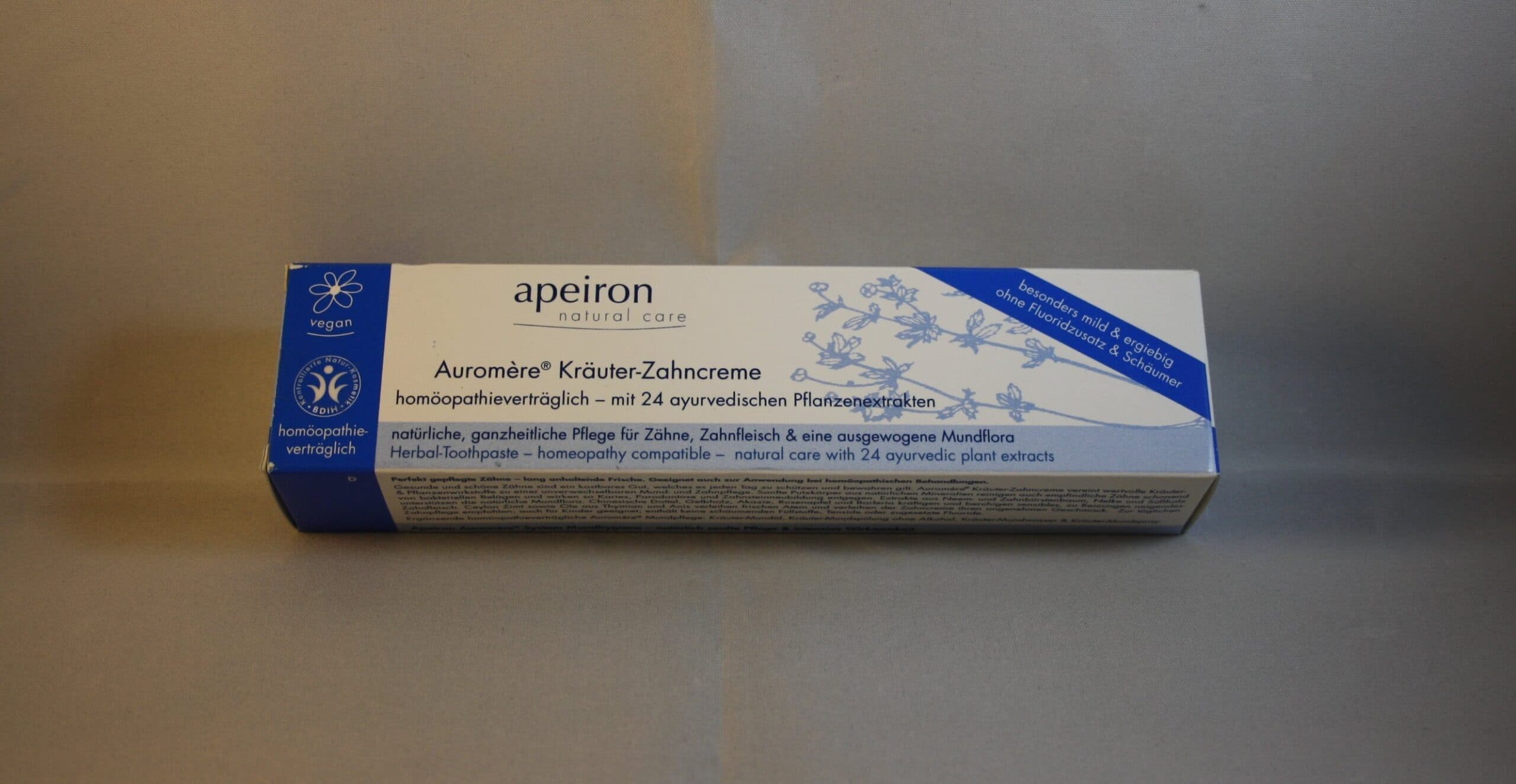 Zahncreme Auromère homöopathieverträglich 75ml